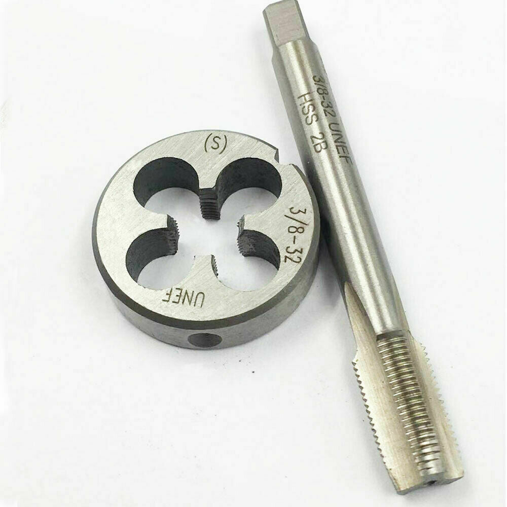 3/8" -32TPI Tap and Die Set HSS Right Hand Thread 3/8 - 32 Tap 3/8" - 32UNEF Die