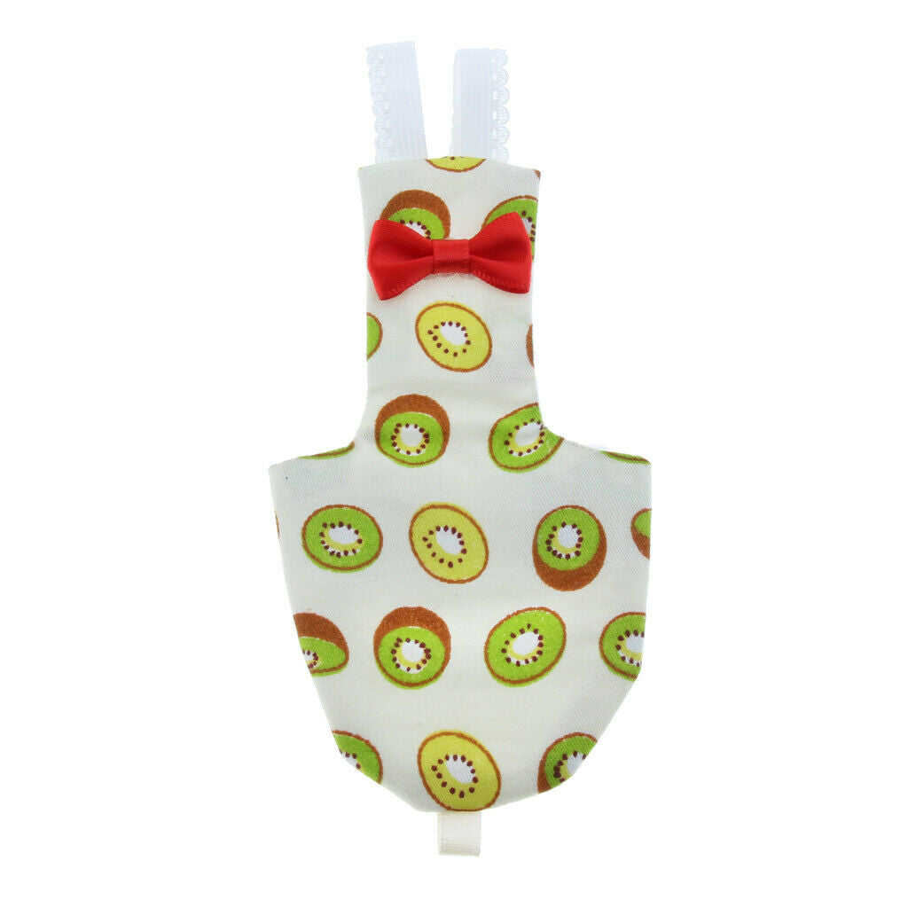 Fruit Pattern Parrot Diaper Washable Nappy for Small to Large Birds M