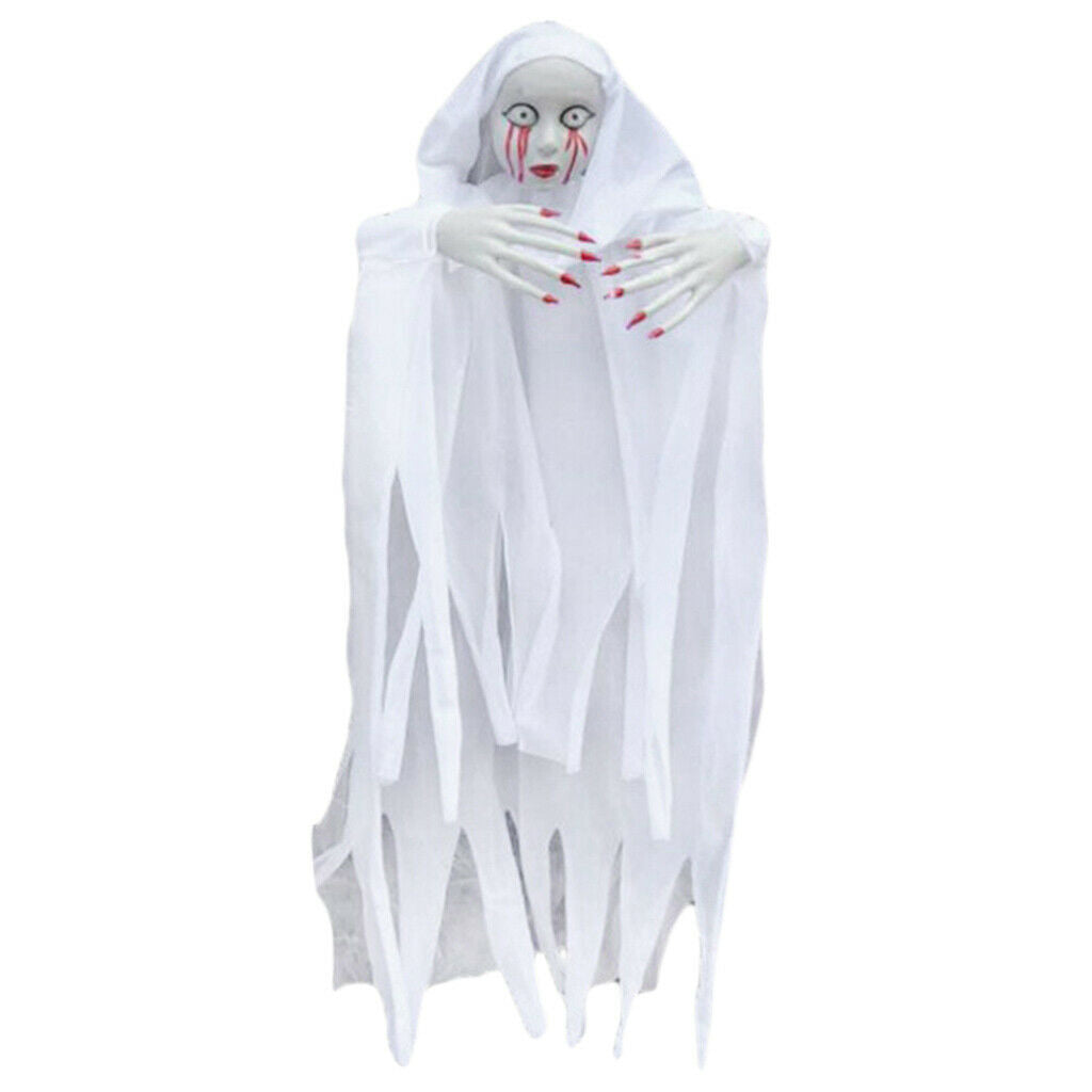 Hanging Ghost Horror Voice Hanger Grim Ghost Outdoor Party Bar Decor Props