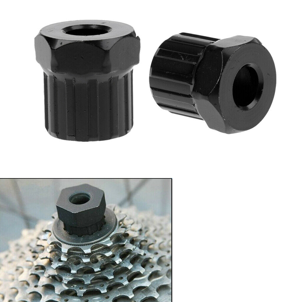 Black Removal Tool Bicycle Cassette Freewheel Lockring Remover for Disassembling
