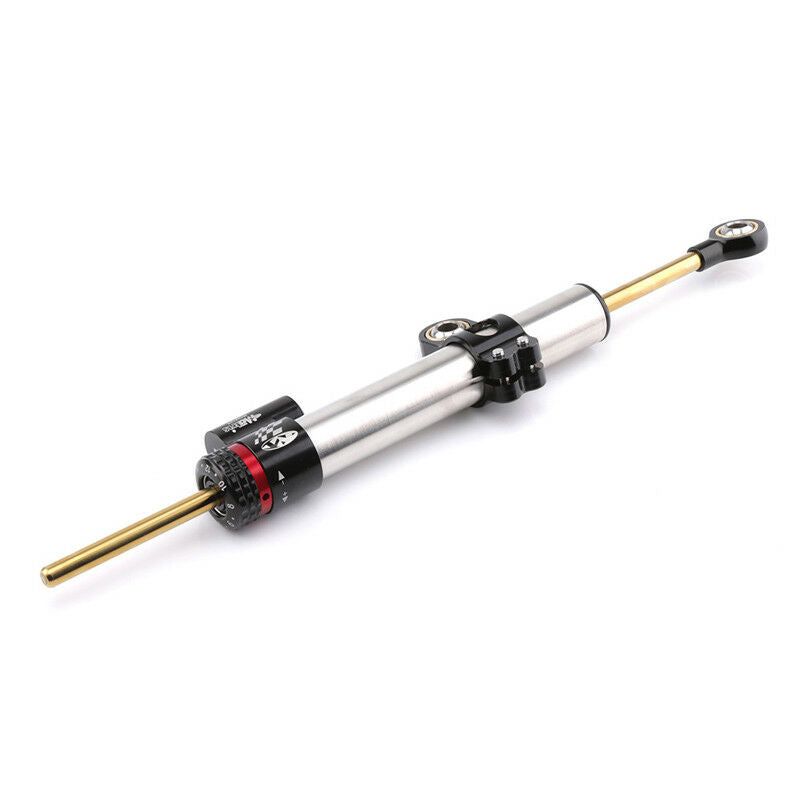 Universal Aluminum Adjustable Motorcycle Steering Damper Stabilizer 13.46'' Long