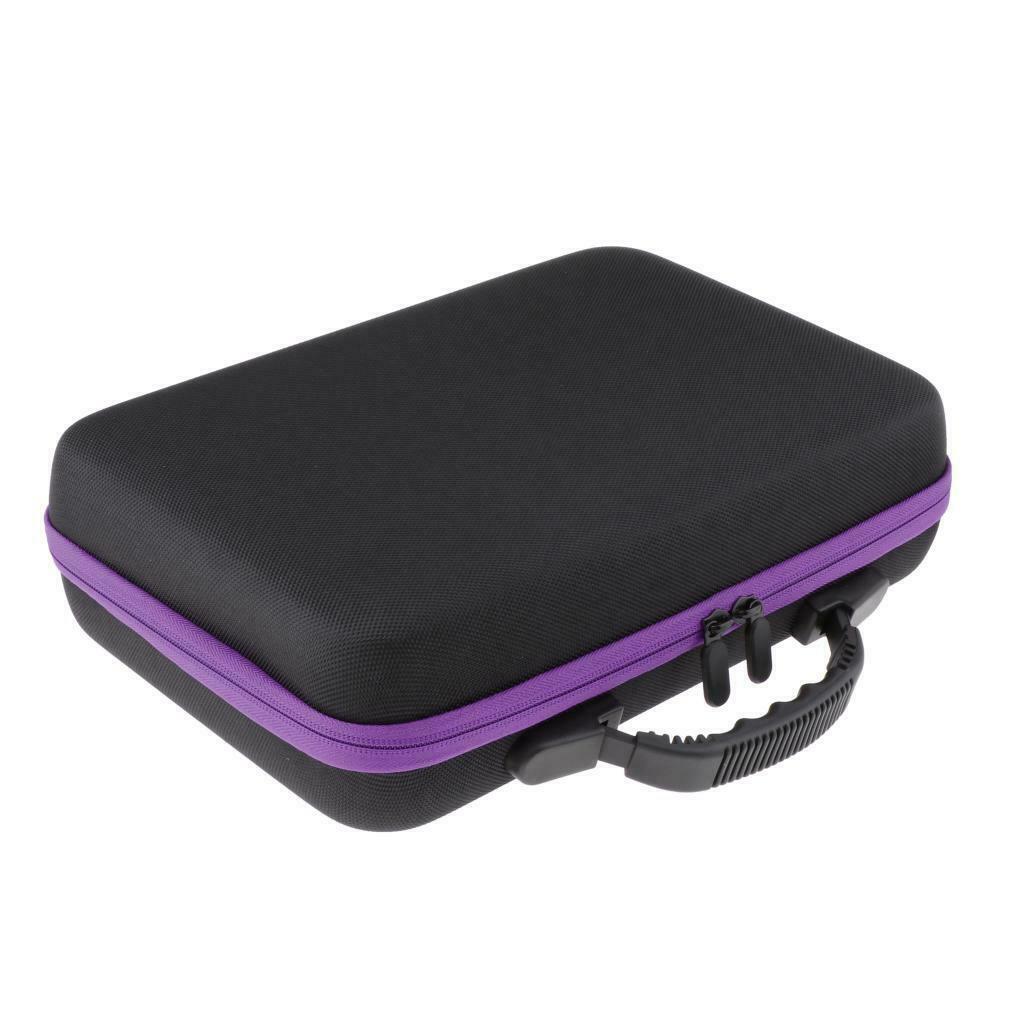 Pack of 2 60 Bottles Essential Oil Carry Case Organizer Aromatherapy Oil Bag