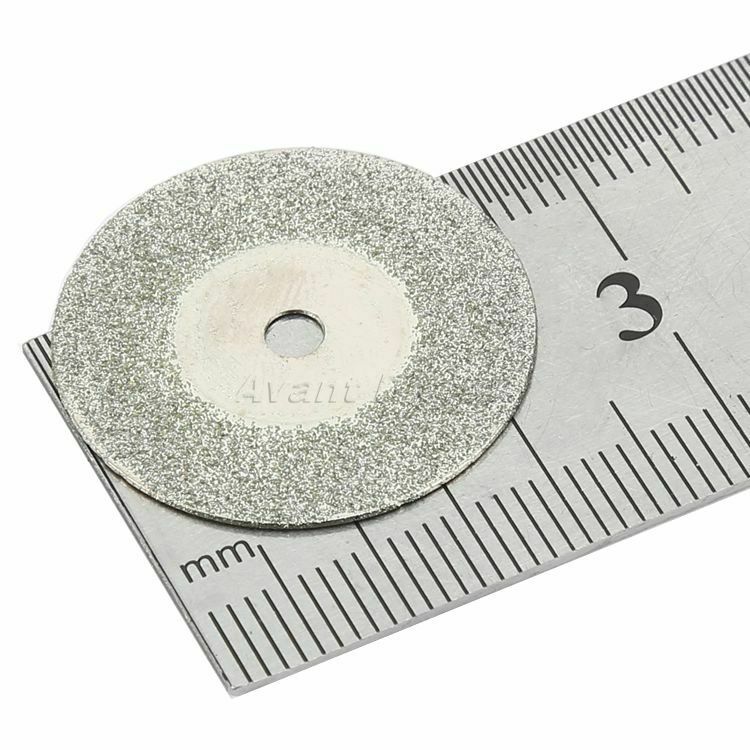 10pc 25mm Mini Diamond Cutting Discs Cut-Off Wheels For Rotary Tool Power Drill