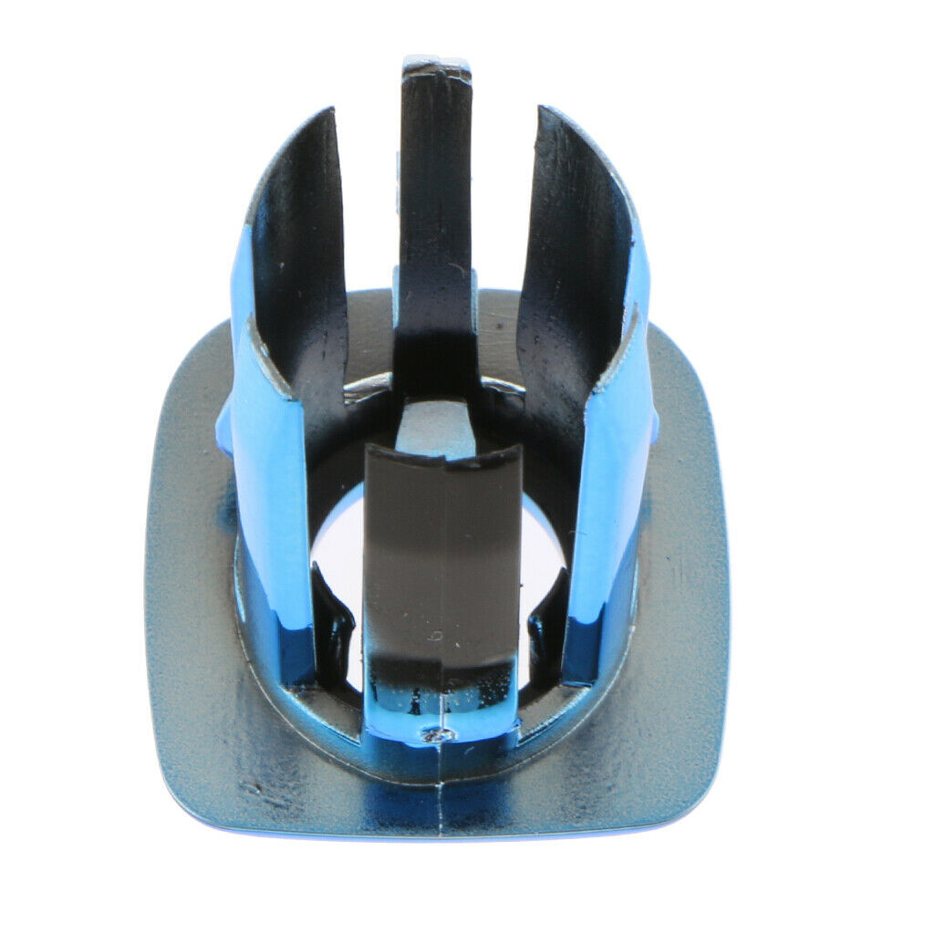 Car Door Window Pin Locking Knob Button Cover Trim for BMW F10 F18 Blue+Red