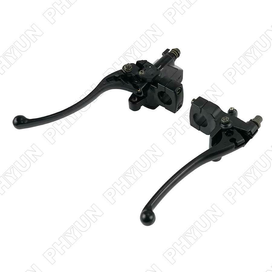 25mm Motorcycle Hydraulic Brake Clutch Master Cylinder Hydraulic Pump Lever 2Pcs