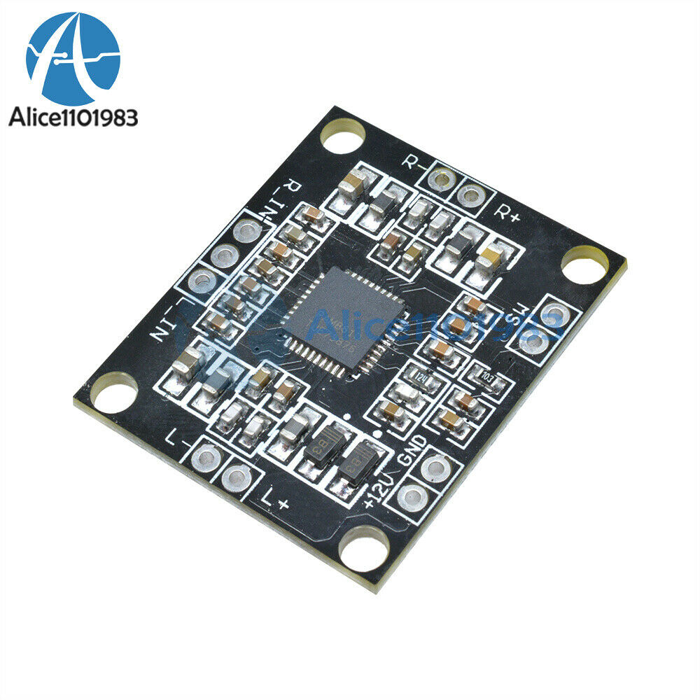 2PCS 12V PAM8610 2*15W Digital Dual channel Stereo Class Amplifier Board