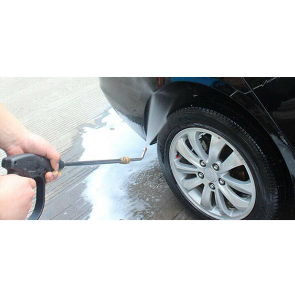 20cm 30° Angled Lance Extension Metal Rod 3600psi 1/4'' Quick Release