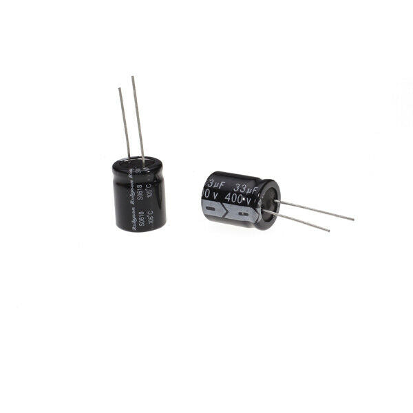 47uF 33uF 400V Low-ESR Aluminum Electrolytic Capacitors - Radial  10 Set