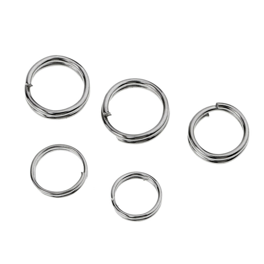 250pcs  Rings Set Stainless Steel Fishing Tackle Lure Connector
