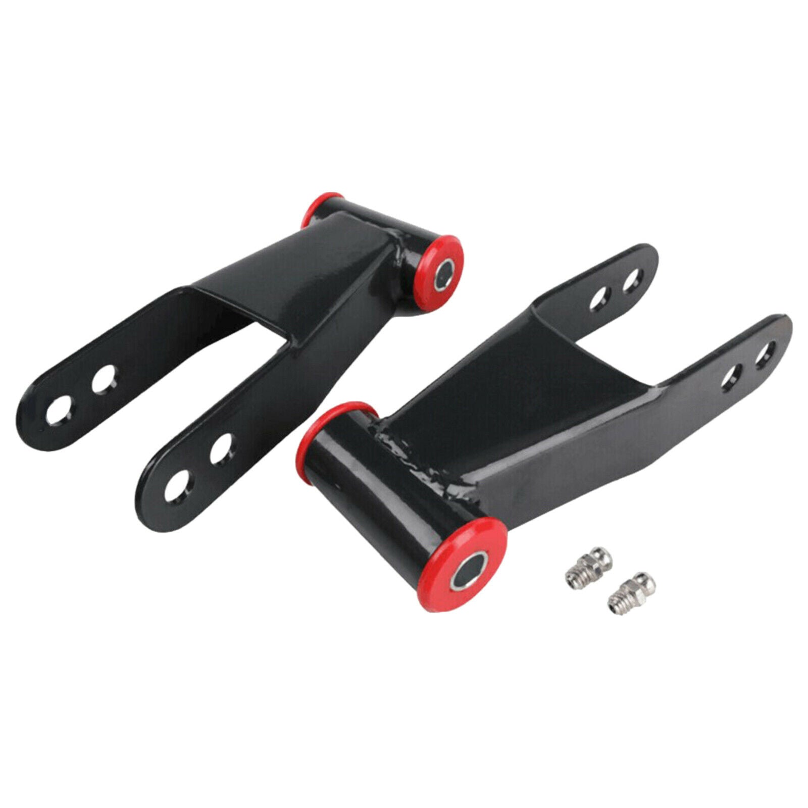 2" 2 Packs Rear Drop Shackles Accessories for Chevy 1500 19-21 Models 712120