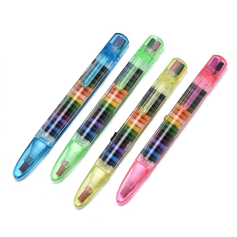 20 Colors Kids Crayons Paint Drawing Pen DIY Art Painting Office Supplies Gift