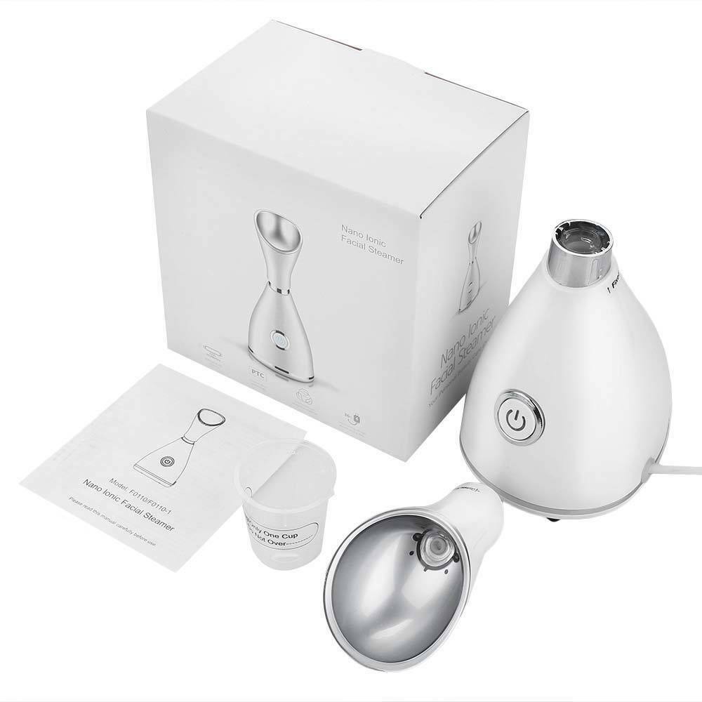 Face Facial Steamer Nano Steam Ionic Humidifier Kit for Home Face Sauna UK