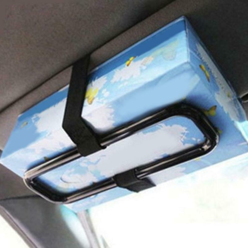 Tissue Holder Bracket for Sun Visor Doors Seat Backs Sunroofs Car Accessories