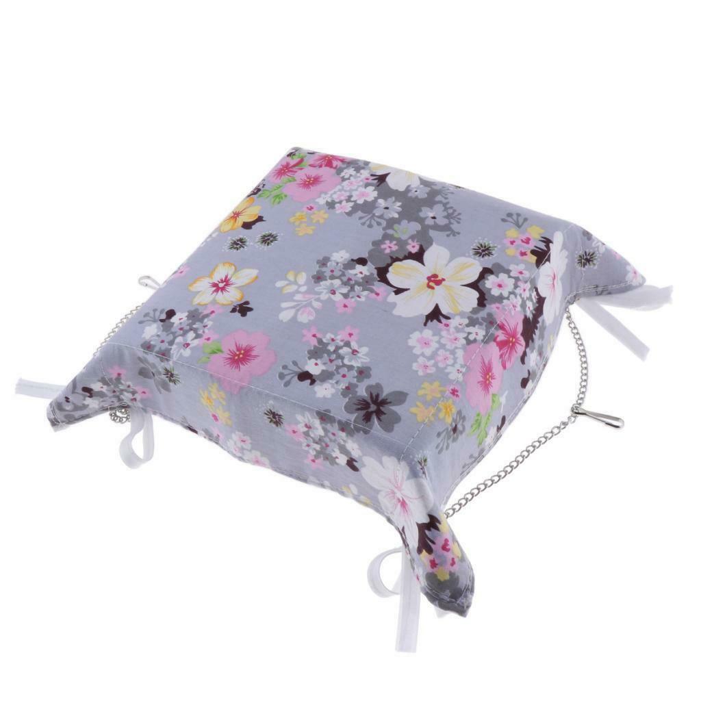 Hamster Gerbil Squirrel Guinea Pig Hammock Hanging Bed Summer Cool 12"x12"