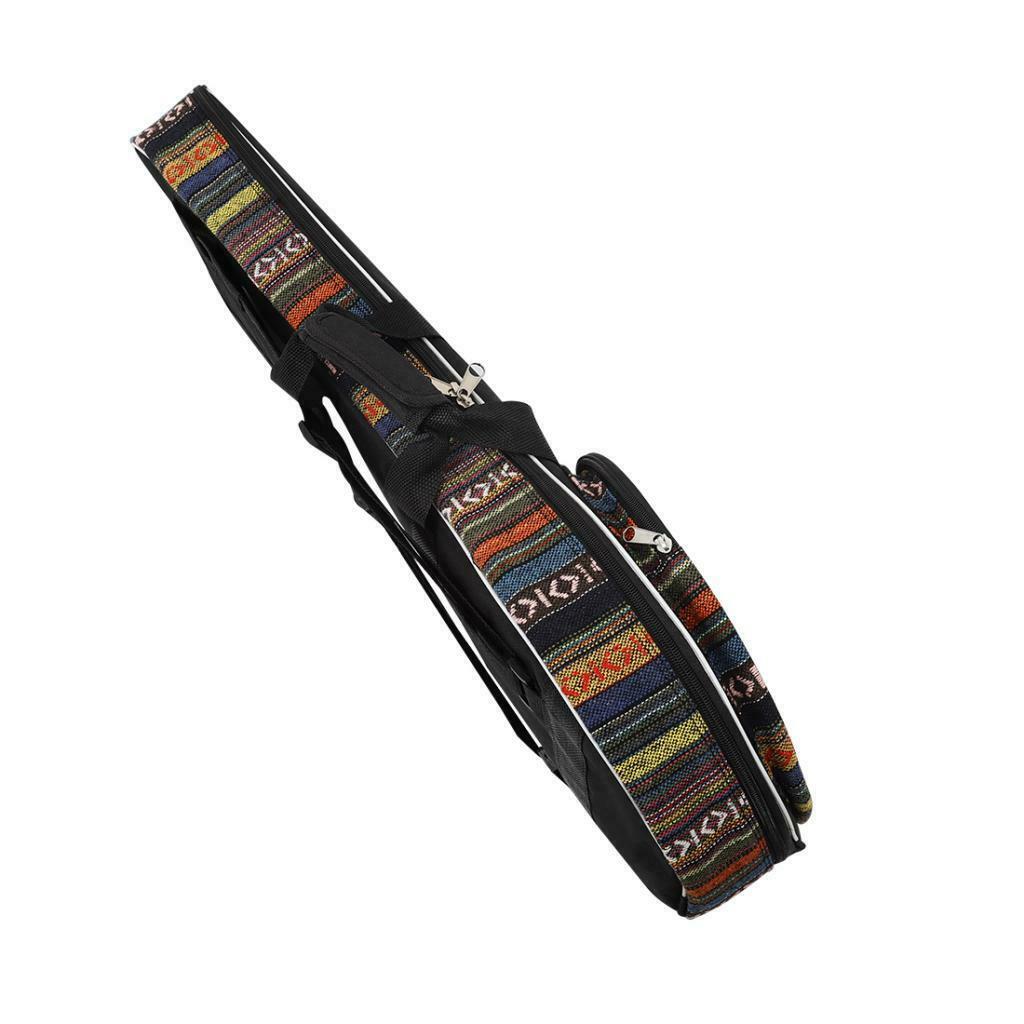 Mandolin Case COVER Padded Bag w/ Side Pocket Double Shoulder Strap