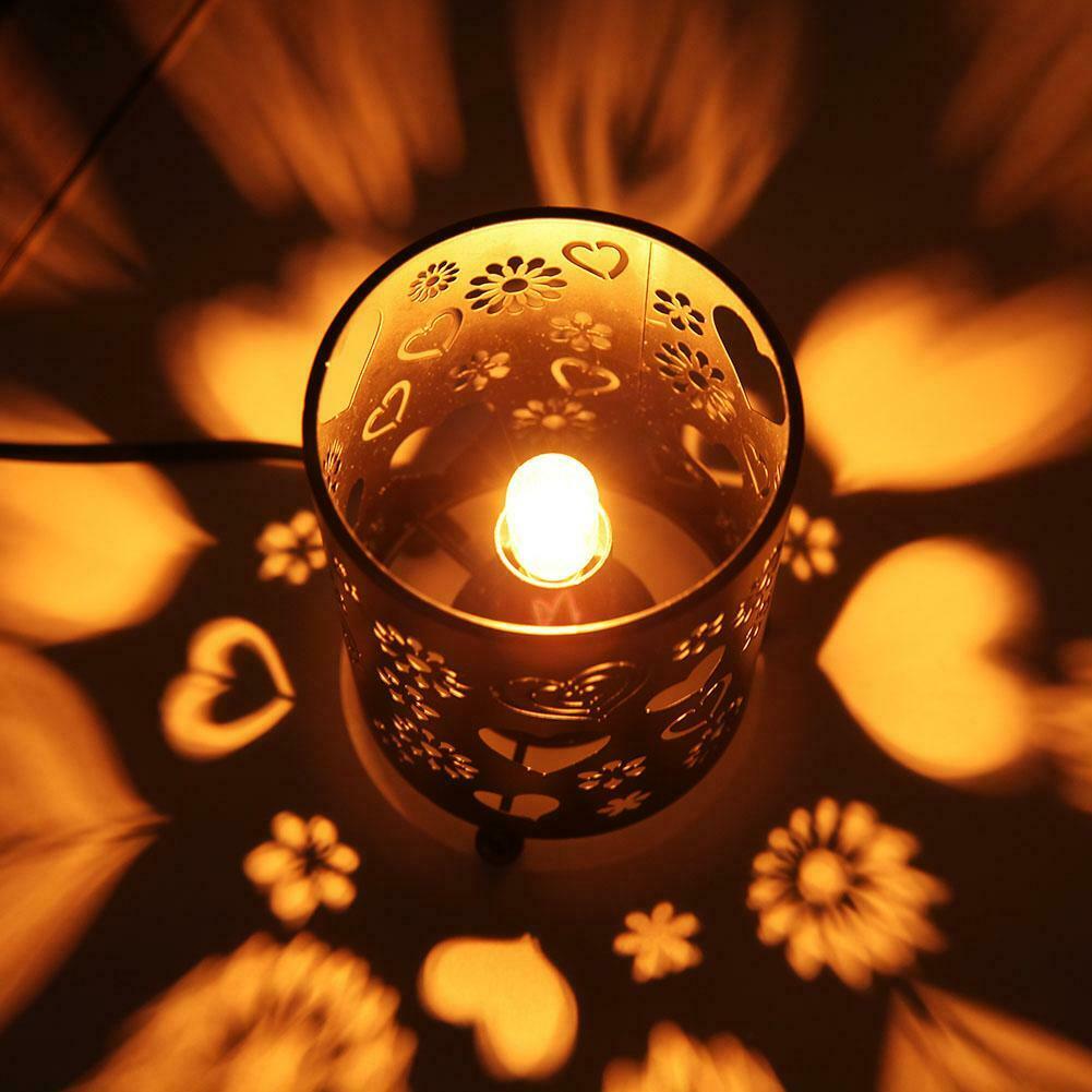 E14 Air Purifier Crystal Salt Rock Night Lamp LED Light for Office Home  @
