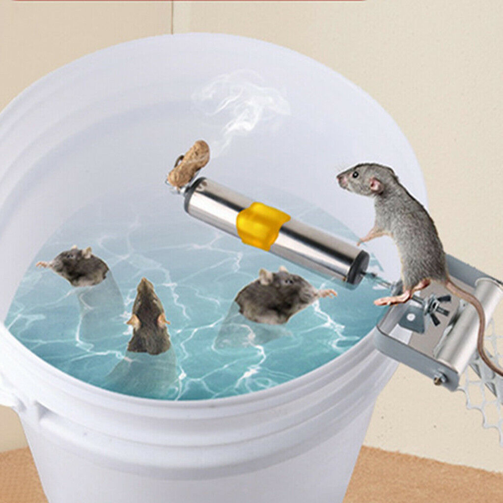 Mouse Traps Effective Mousetrap Indoor Outdoor Garden Rat Control Roll Trap