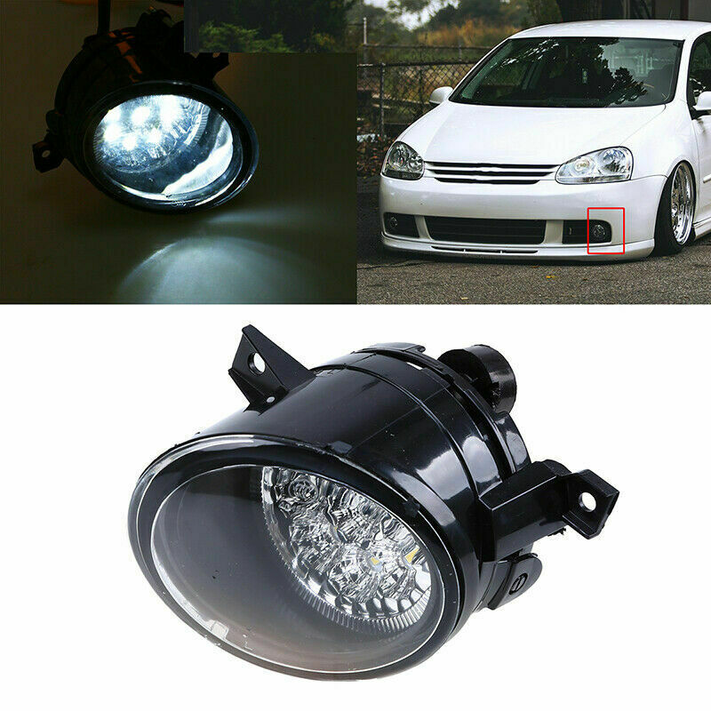 Front Left Driver Side Bumper Fog Light Lamp Fit VW Jetta/Bora/Golf Mk5 04-2010