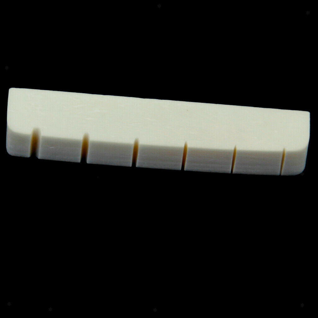 8 lot 43mm Bridge Bone Nut for Guitars Instrumental Part Replacement Set