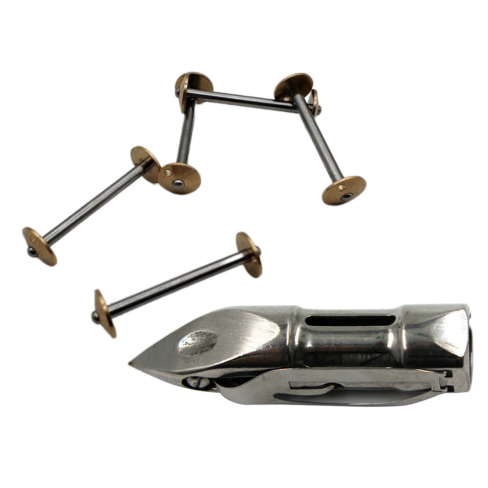 6Pack 83505 Metal Shuttle Bobbin Case 5pcs 8228 Shuttle Bobbins for Singer