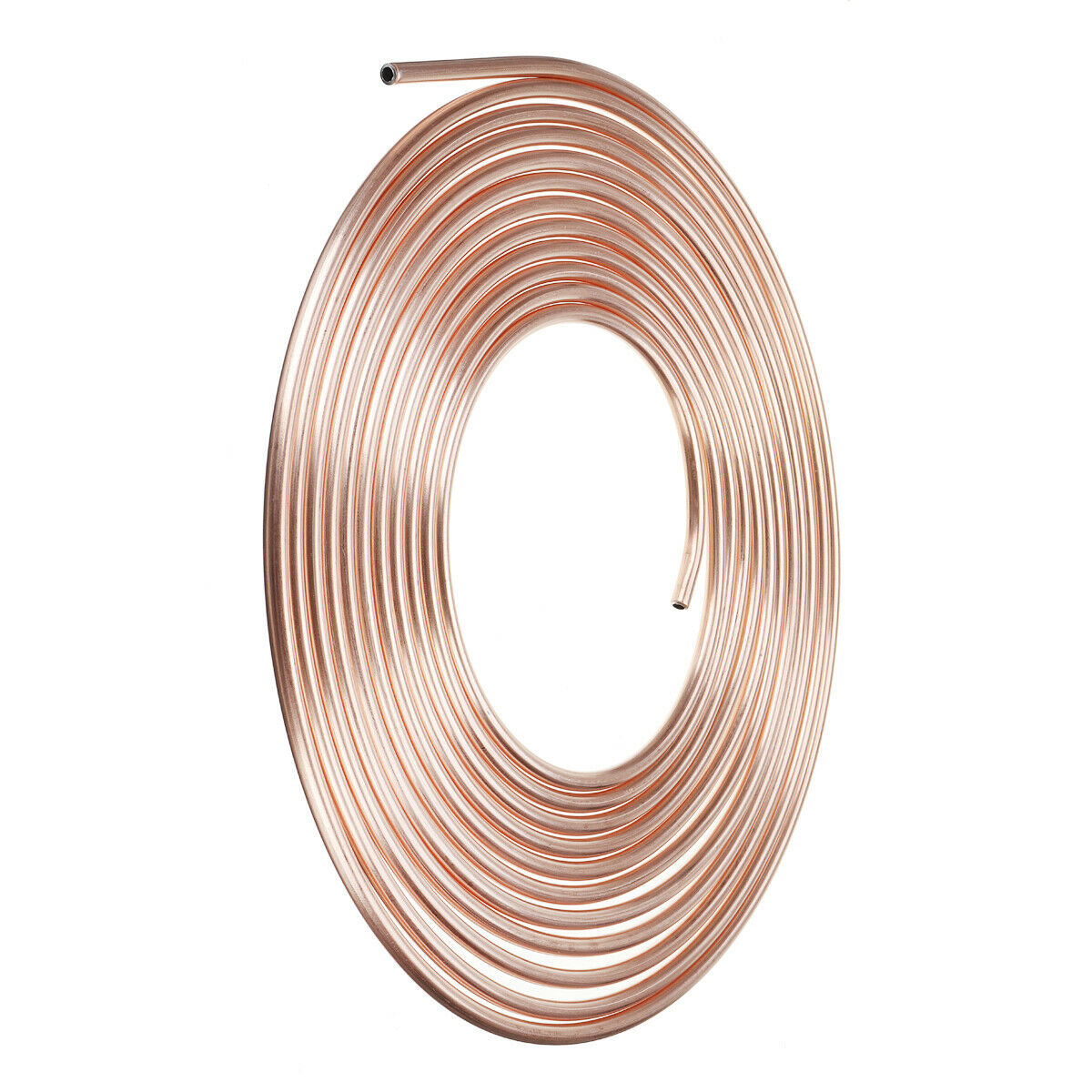 Copper Steel Nickel Kunifer Brake Line Pipe 25ft Roll 3/16" Metric 20pc