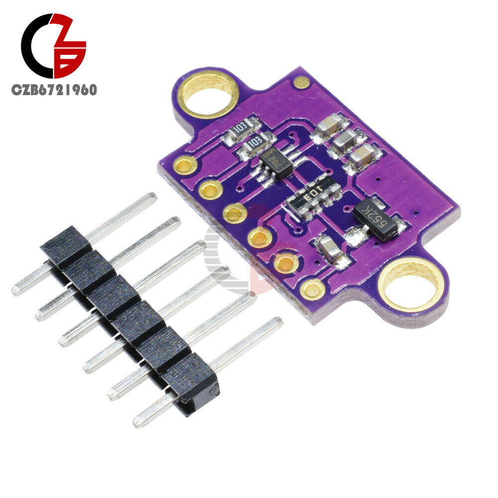 5Pcs VL53L0X GY-VL53L0XV2V Time-of-Flight Distance Sensor Breakout Module
