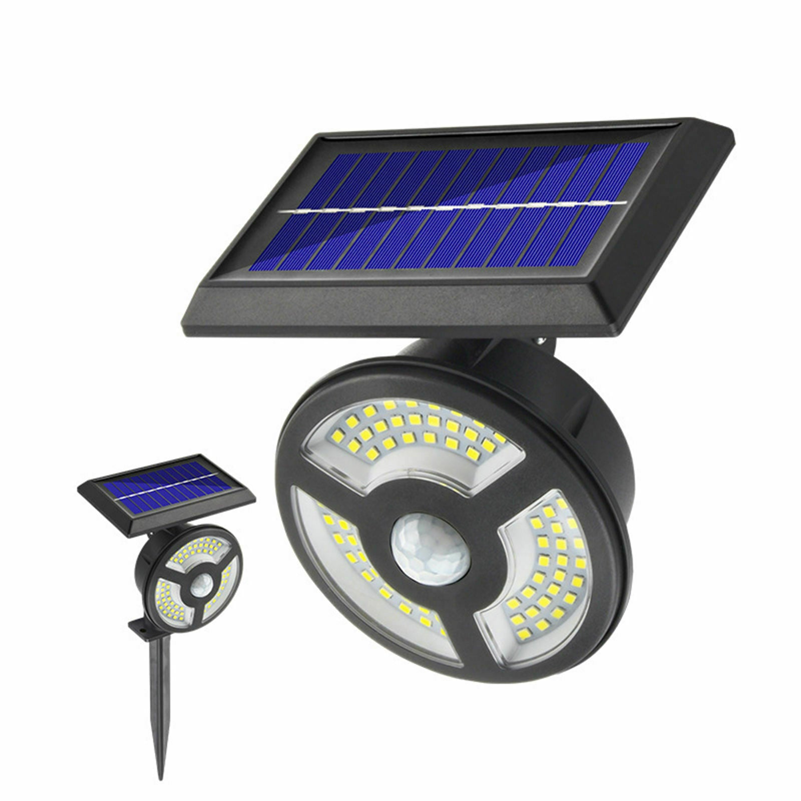 Solar LED Lights Outdoor Security Motion Sensor for Street Garden Path Barn