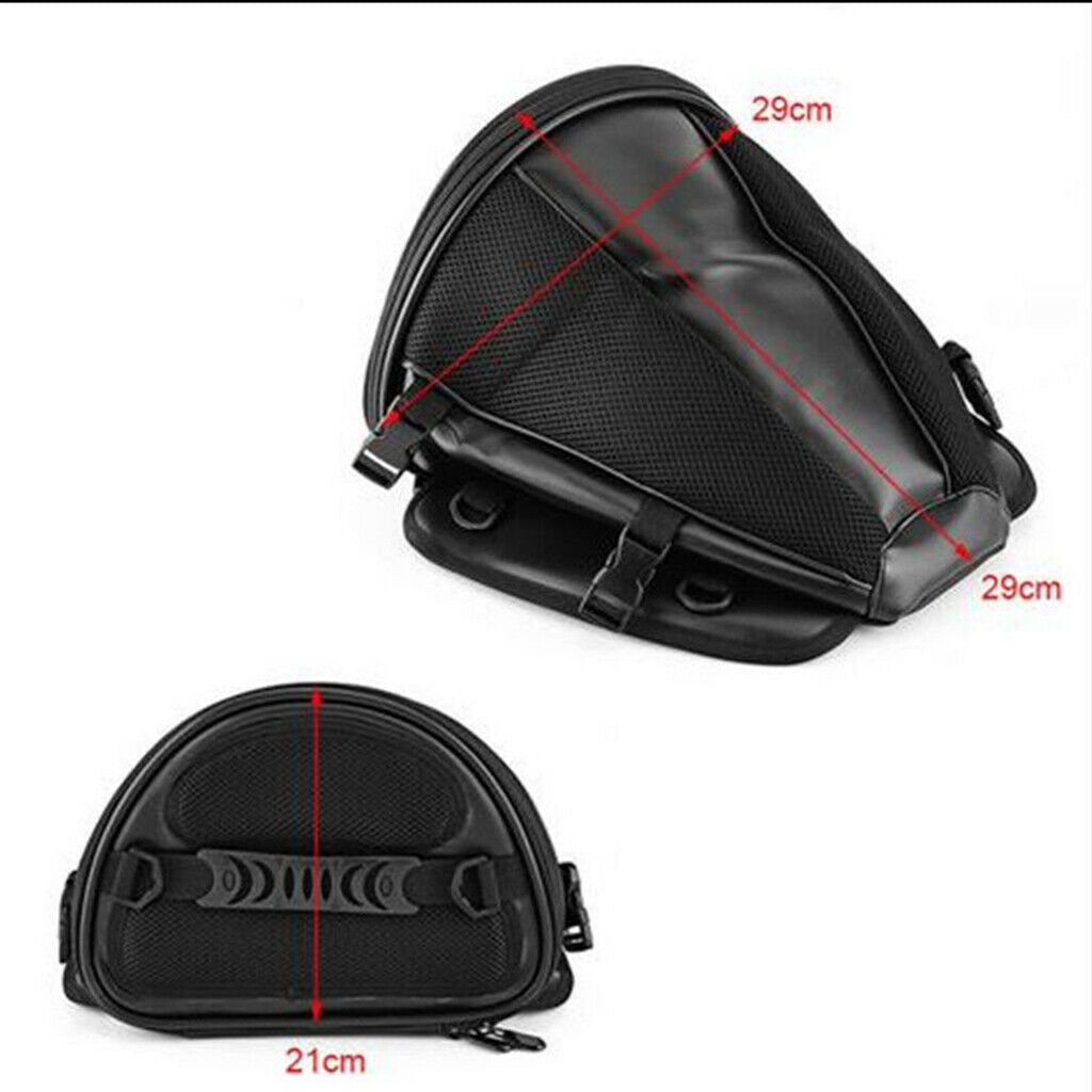 Motorcycle Dirt Bike Dual Sport  Back Seat Luggage Tail Bag Tool Case