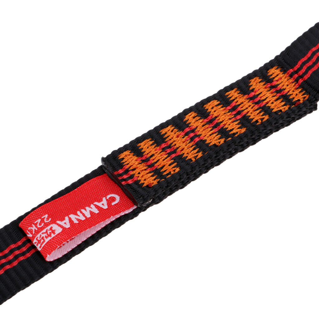 3 Pieces Polyester Rock Climbing Sling Webbing Rope Flat Belt Protector