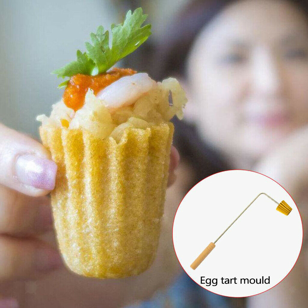 Traditional Pie Tee Maker Snack Mould Wood Handle Kitchen Tool Gadgets