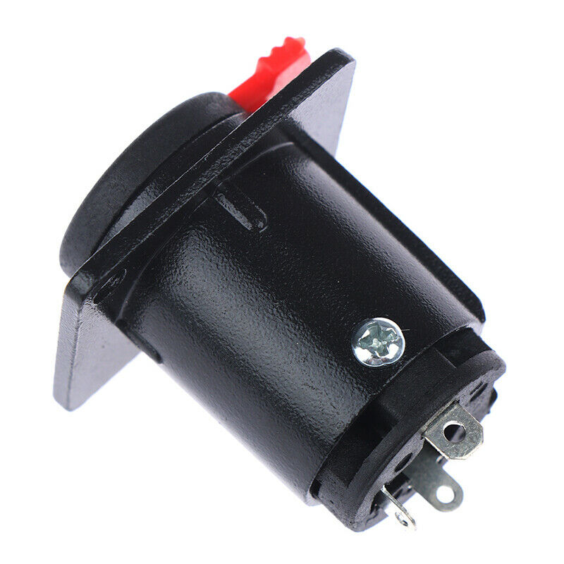 Speaker Audio Jack 6.35mm Connector 1/4 inch Female Socket Panel Mounted .l8