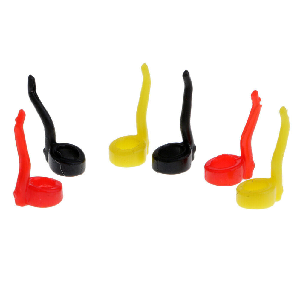6 Pcs Silicone Fishing Sleeve Hook  Rig Making