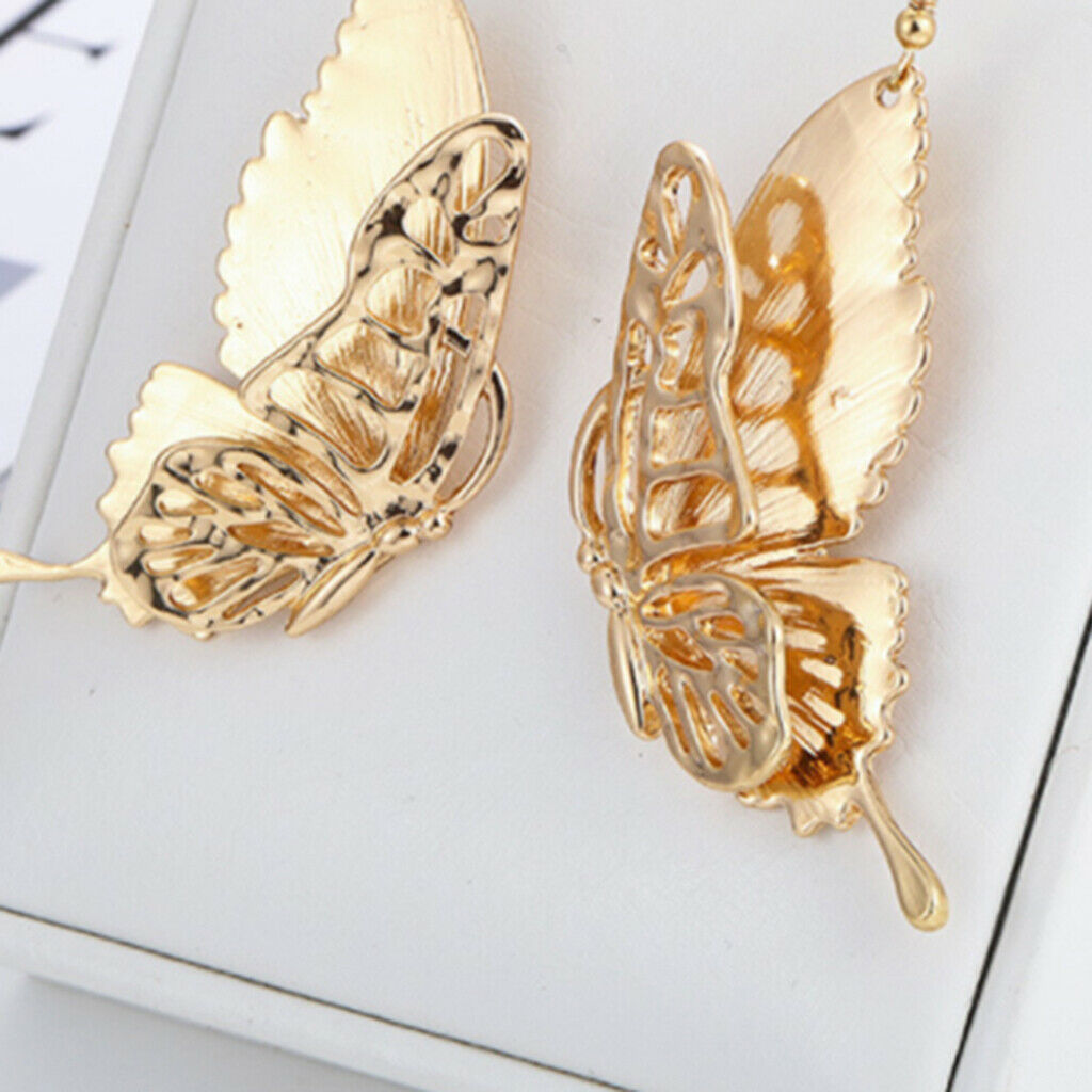 1 Pair Fashion Butterfly Dangle Earrings Boho Statement for Women Lady