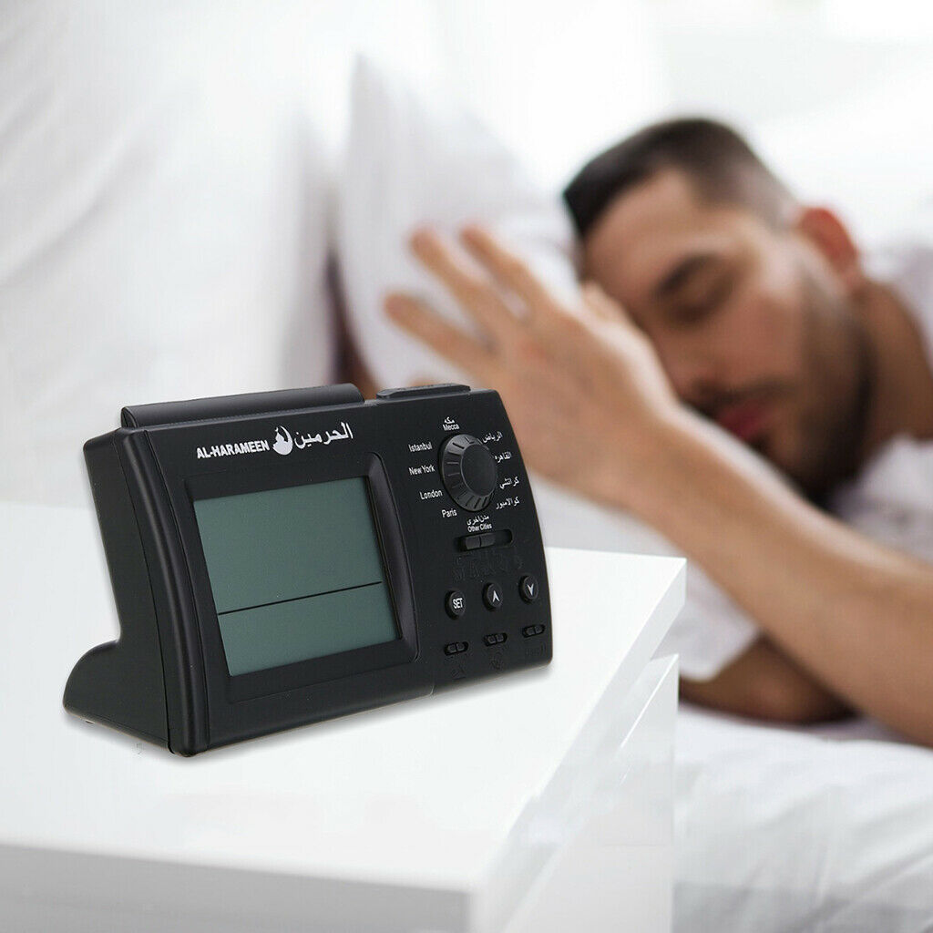 Azan Adhan Clock Muslim Eid Sound Alarm Clock Daily Alarm Home Decor Gift