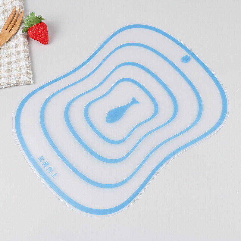 1Pc Kitchen Chopping Cutting Board Non-slip Antibacteria Plastic Kitchen T W FT