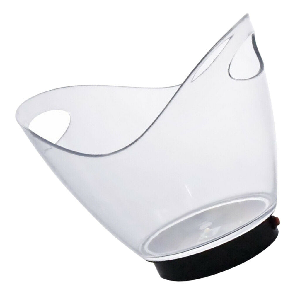 Gleamy Ice Bucket Cooler Barrel Beverage Drink Freezer for Parties Bar Pub
