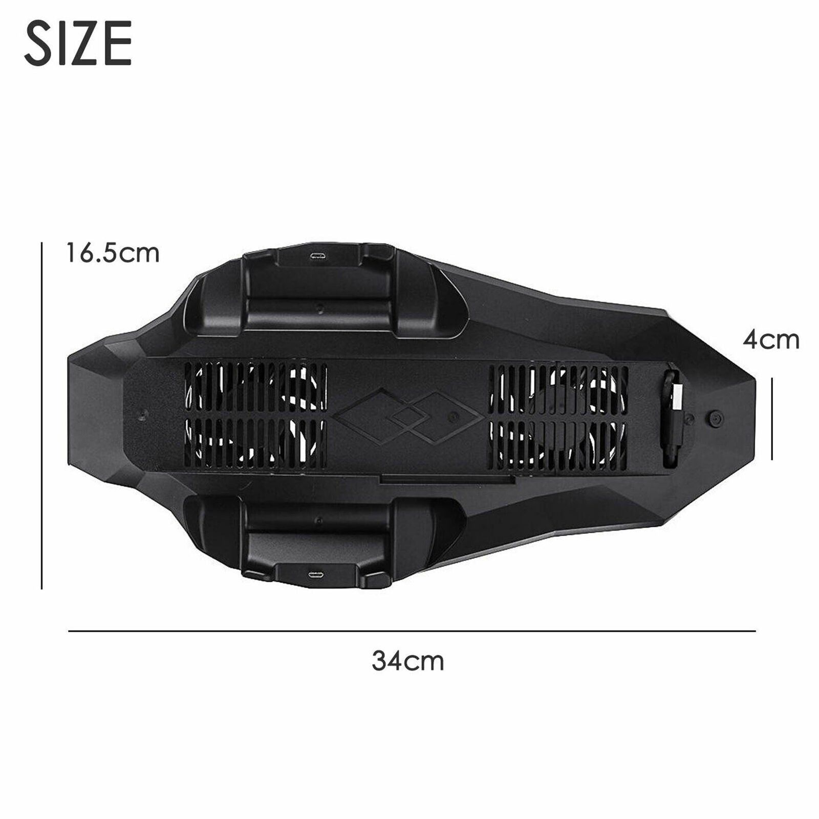 Vertical Stand For Sony PS4 with Cooling Fan 2 Controller Charging Dock Station