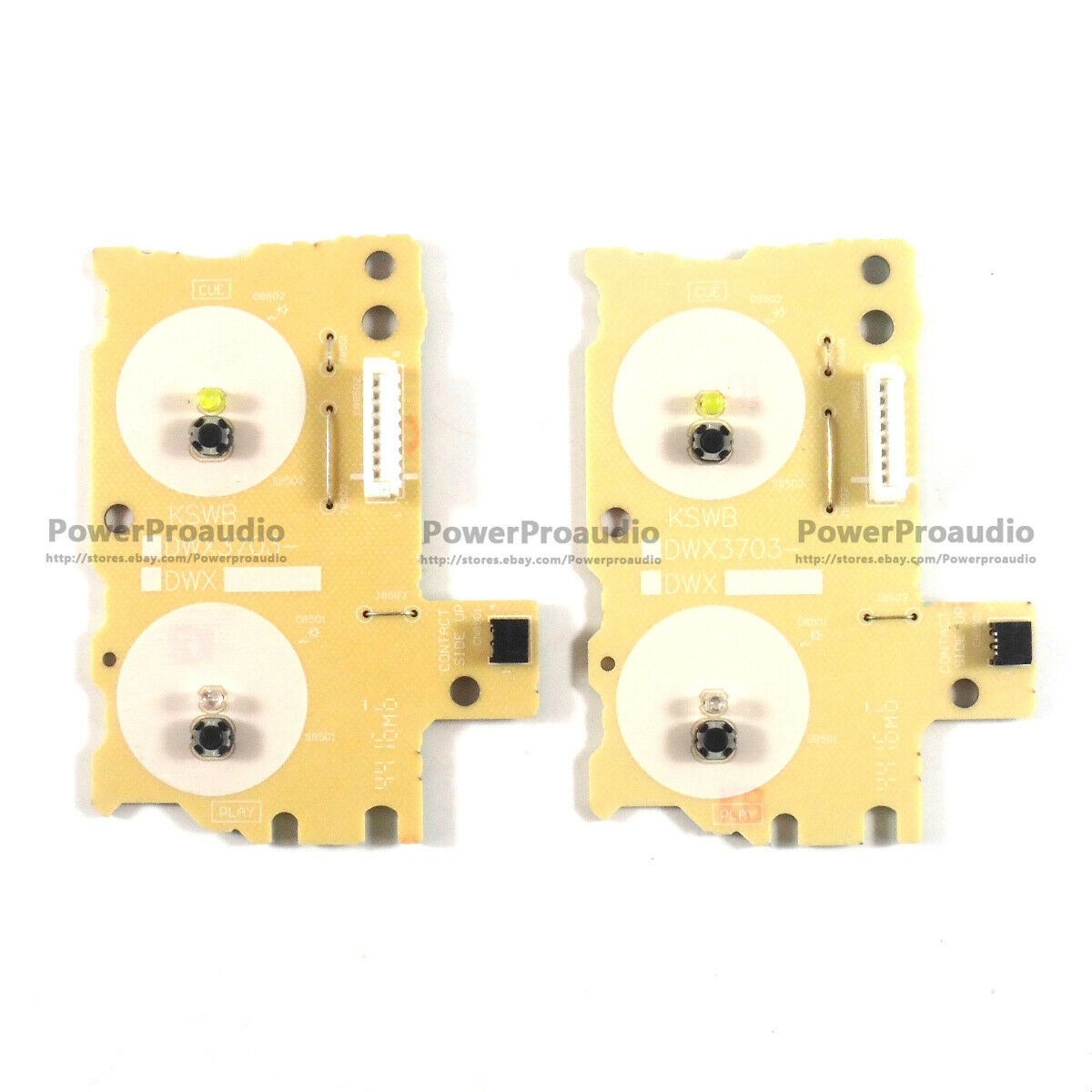 2 x DWX3703 Play Cue PCB Control KSWB Assy for Pioneer CDJ-2000NXS2 CDJ-TOUR1