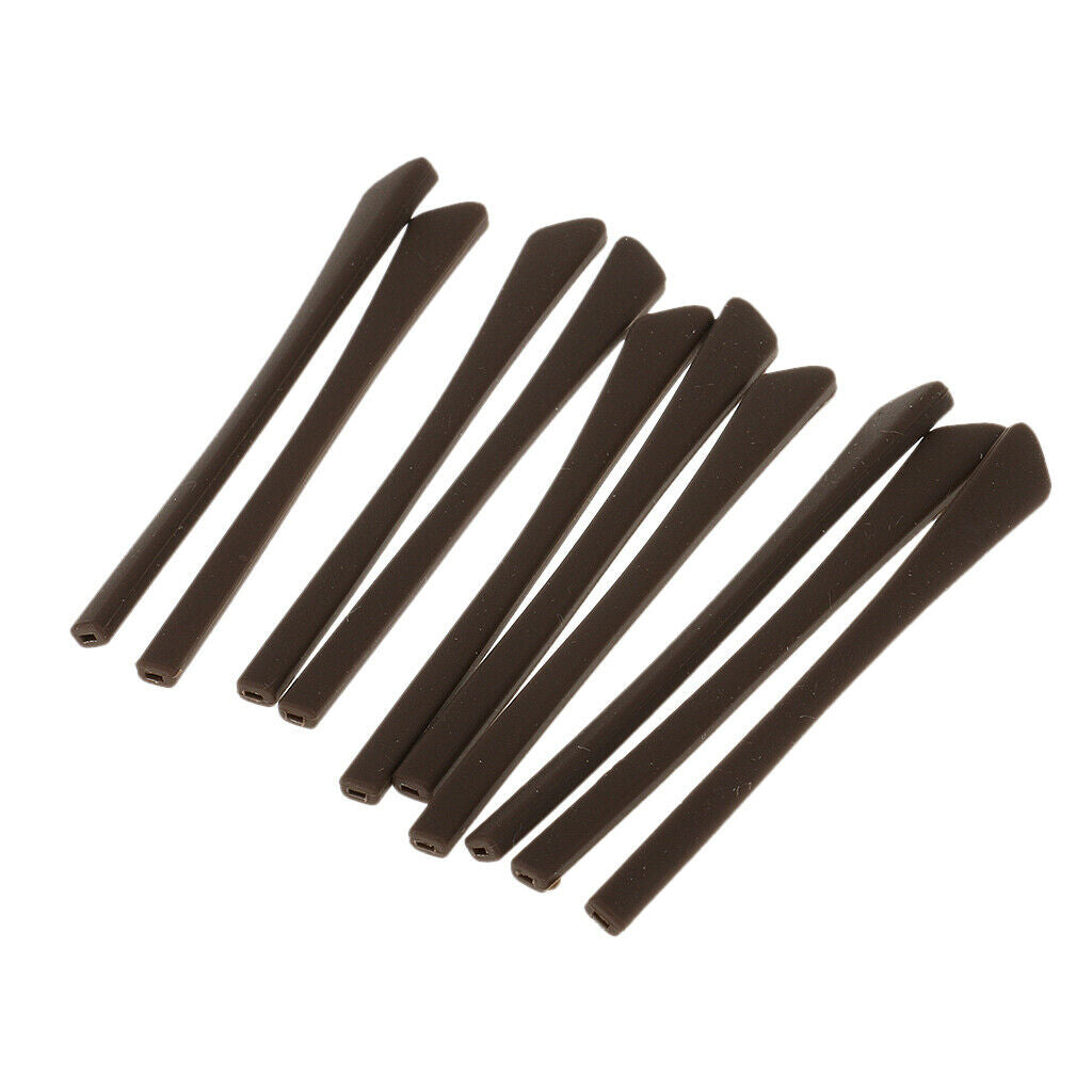 20x Silicone Eyeglasses Glasses Eyewear Frame Temple End Tips Ear Sock Grips