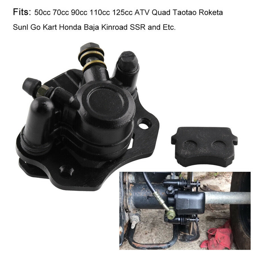 Rear Brake Caliper For ATV Quad 4Wheeler 50cc 110cc 125cc Taotao Roketa Coolster