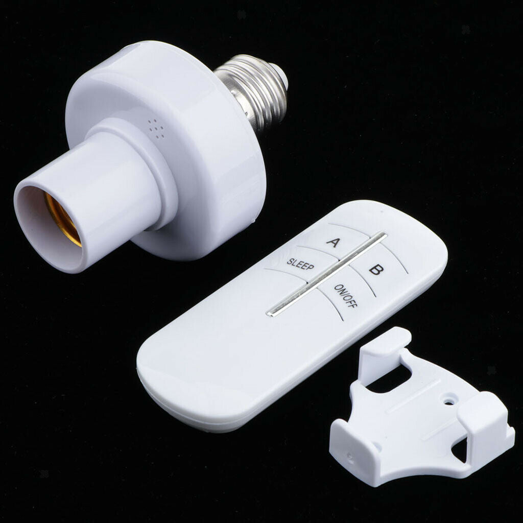 E27 Remote Control Lamp Head* Remote Control E27 Lamp Holder Home Mall