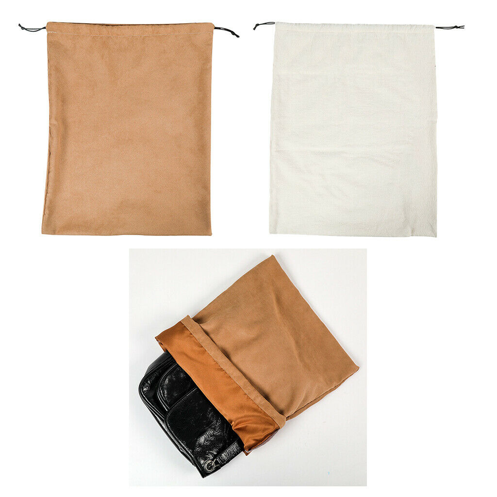 2x Protable Dustproof Bag for Handbags Storage Bag Travel 12.6x15.7inch