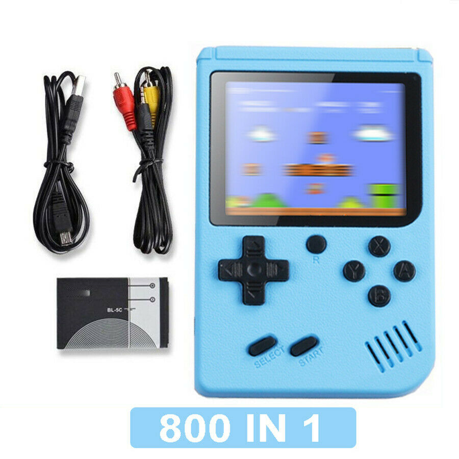 Retro Game Console 800 Classic Games Handheld LCD Portable Pocket Game Player
