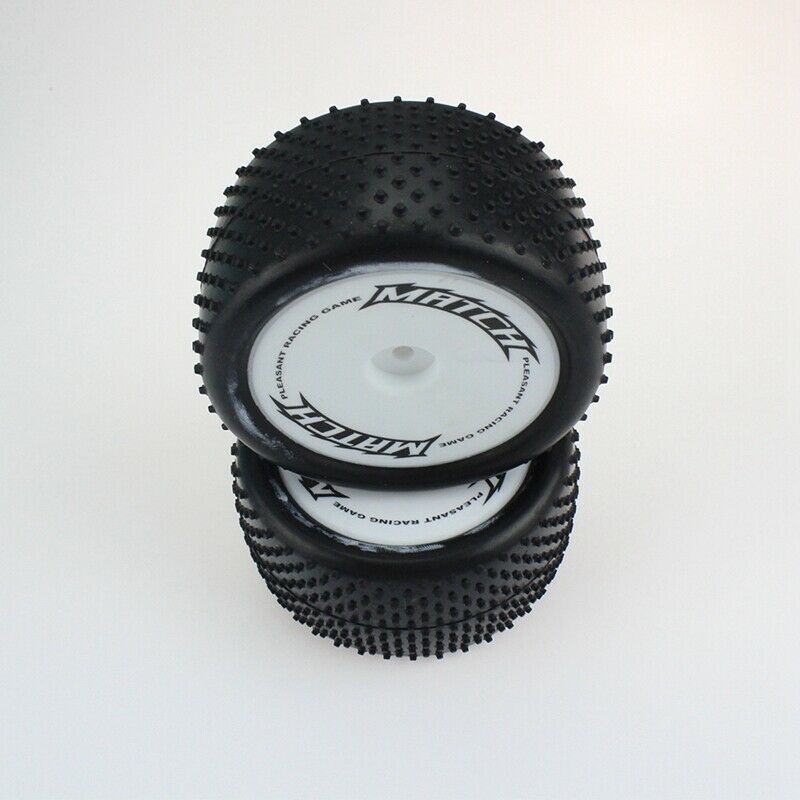 2Pcs Rear Wheel Tires Tyre 104001-1883 for Wltoys 104001 1/10 RC Car Upgrade PS8