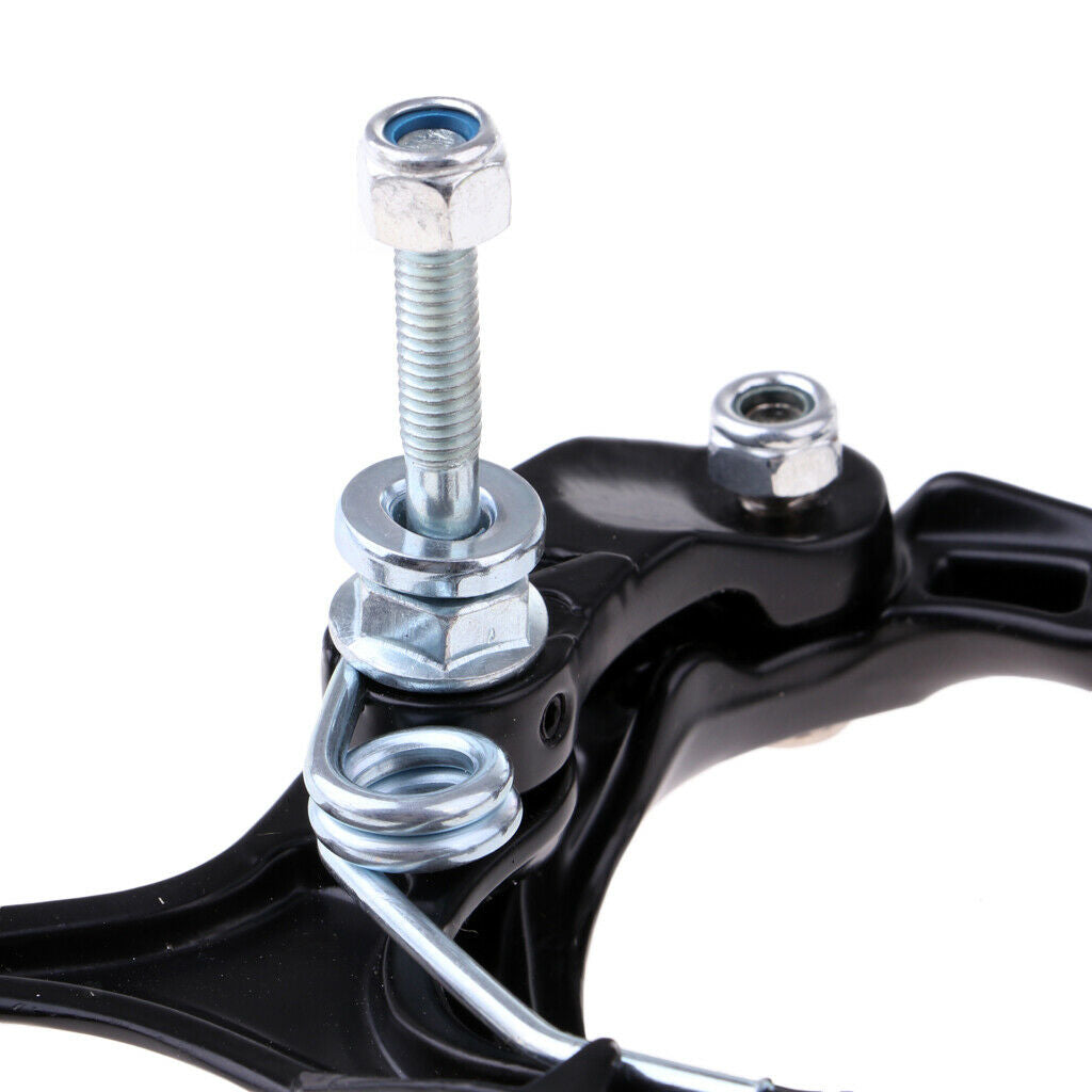 2x Polished Racing Bike Front Rear Brake Caliper C Brake For BMX