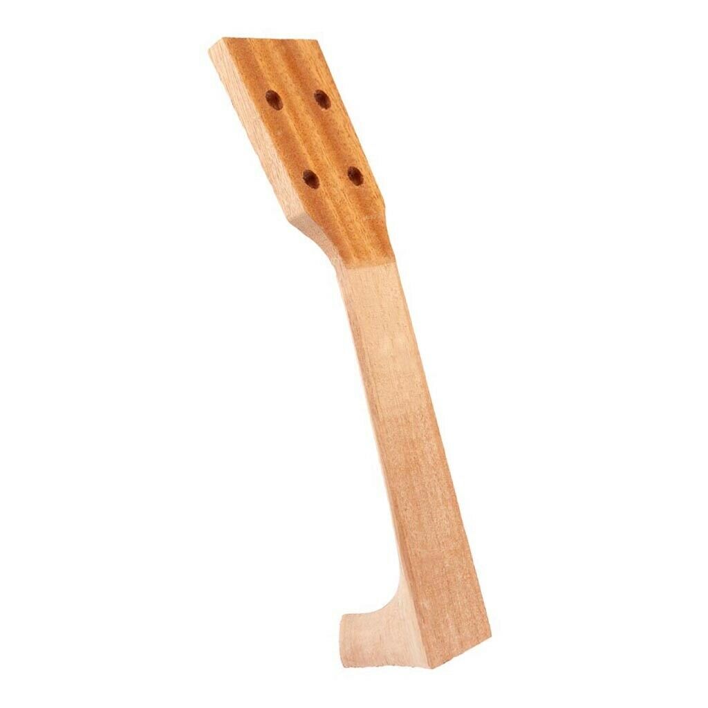 DIY Ukulele Neck Unfinished for 21'' Soprano Ukulele Hawaii Guitar Parts