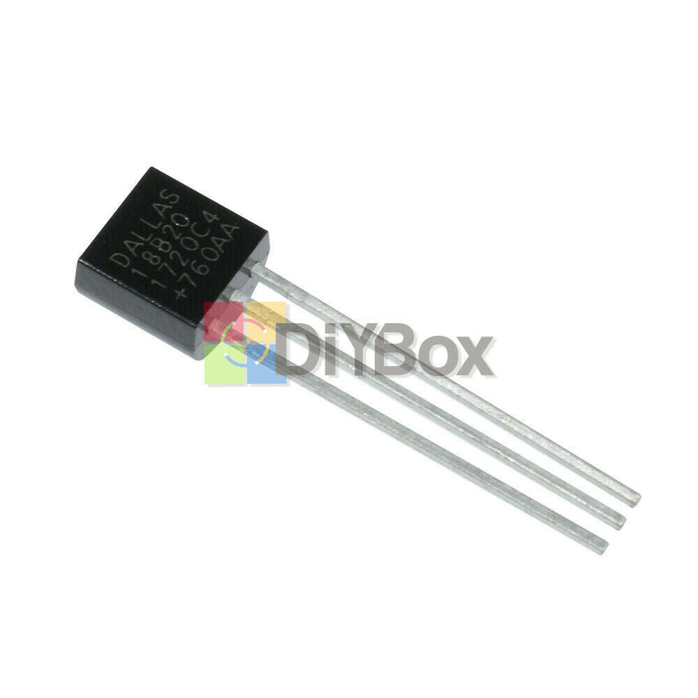 10PCS 3Pins DALLAS DS18B20 18B20 TO-92 TO92 Thermometer Temperature Sensor