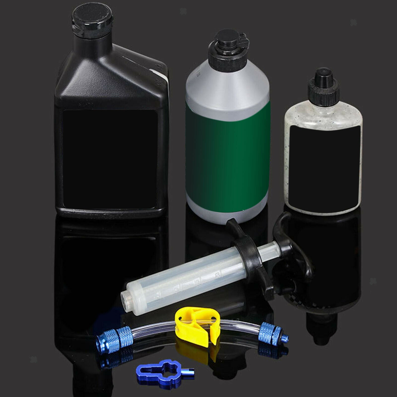 20ml 0.7oz Road Bike No Tubes Tire Repair Sealant Injector Injection Tool