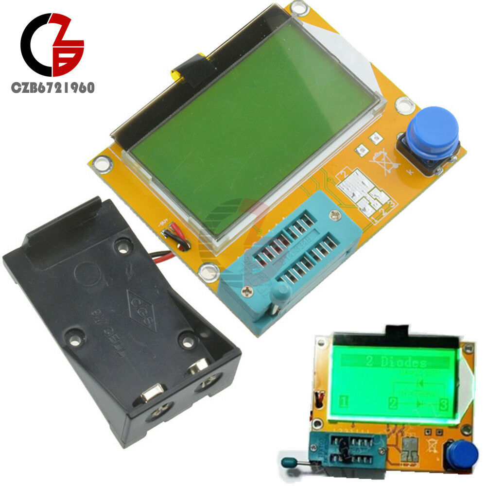 M328 LCR-T4 Transistor Tester Diode Triode ESR Meter MOS/PNP/NPN L/C/R