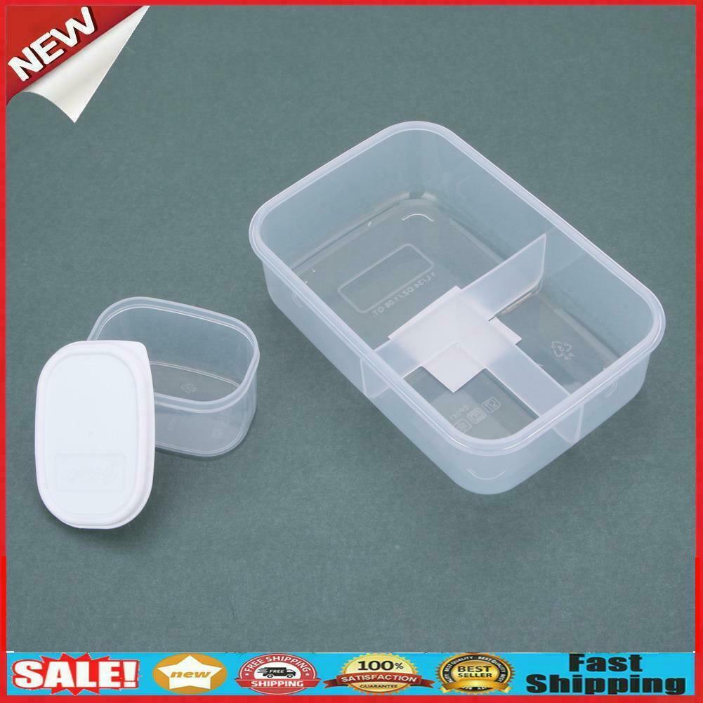 Outdoor Portable Microwave Lunch Box with Soup Bowl Chopsticks Spoon Food @